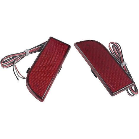 1 paire de réflecteurs de pare-chocs arrière avec feux stop à LED pour Mercedes W639 Vito Viano 2003-2014 (1/5)