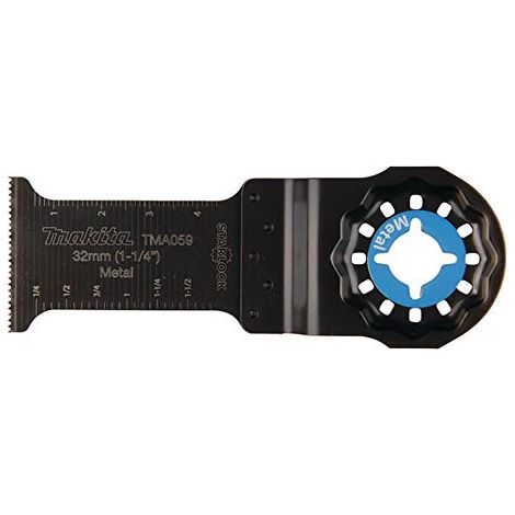 Lame d'outil multifonction 32x50mm – B64939 – 20 TPI pour coupe nette bois dur – Compatible avec machines Makita