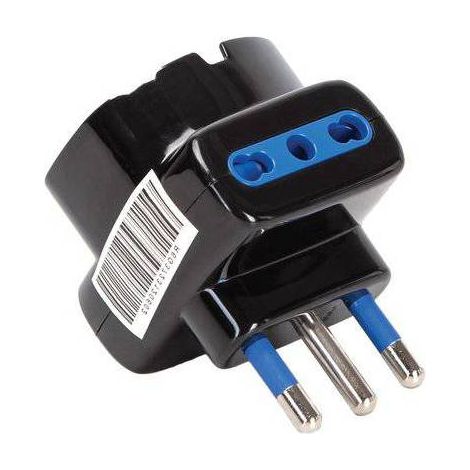 6,0 x ADATTATORE TRIPLO 16A-16A+SCHUKO AIGOSTAR