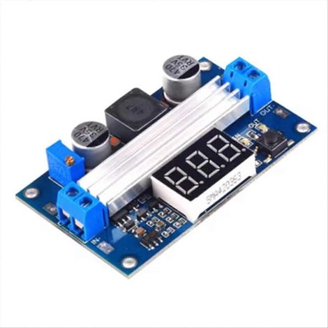 Module élévateur de tension CC-CC haute puissance réglable 3,0-35 V à 3,5-35 V 100 W avec voltmètre à affichage numérique (1/5)