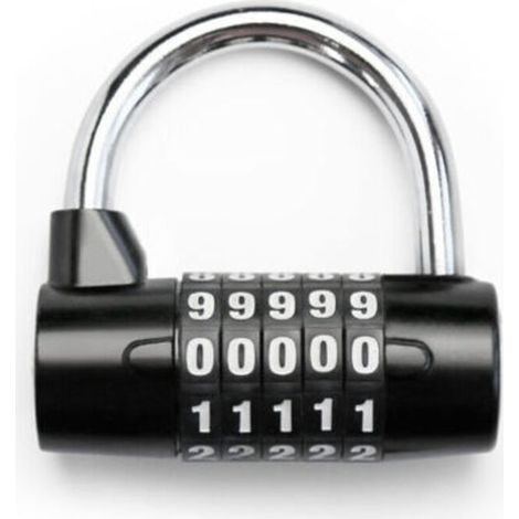 Combination padlock, waterproof and rust-proof, suitable for homes, schools, businesses, lockers and other places. (1/3)