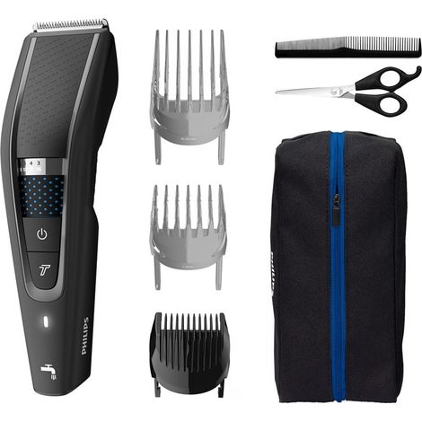 Philips 5000 series Tondeuse à cheveux lavable, technologie Trim-n-Flow PRO (1/2)