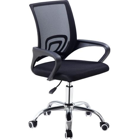 Fenixshop24 Sedia da Ufficio Ergonomica FC-05, Rete Traspirante, Braccioli e Altezza Regolabile (1/5)
