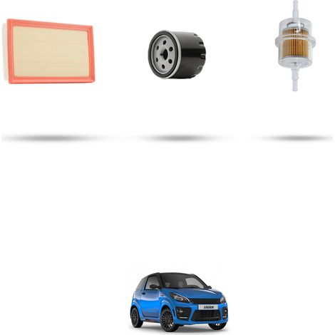 Kit tagliando 3 filtri compatibile con Ligier Be-Up 500 Diesel 4kw dal 2001 (1/5)