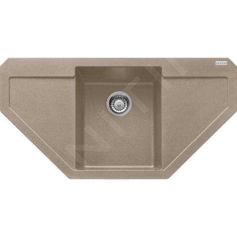 Franke Maris - Évier en fragranit MRG 612 E, 960x500 mm, cachemire 114.0494.648 (1/3)