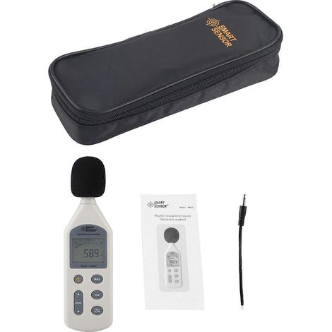 SMART SENSOR AR824 Sonomètre numérique, outil de mesure du bruit (1/4)