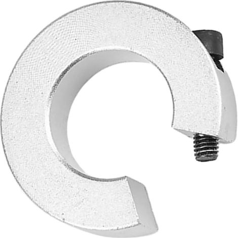 Collier D'arrêt Fixation Sûre Faible en Alliage D'aluminium Annulaire pour Rail Linéaire pour Guidage Linéaire et Roulements (1/5)