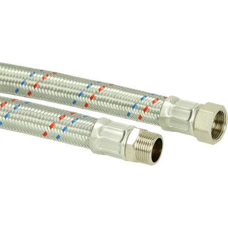 Flexible de raccordement 700 mm 1 1/2’’ FM x 1 1/2’’ FF en acier inox