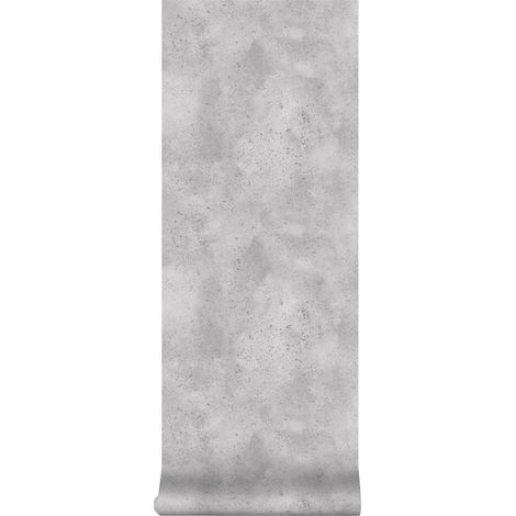 Beton - Uni -/Steine Vliestapete - 10m x 52cm