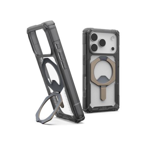 Coque UAG Plasma XTE MagSafe pour iPhone 17 Pro compatible MagSafe (cendre/titane) (1/3)