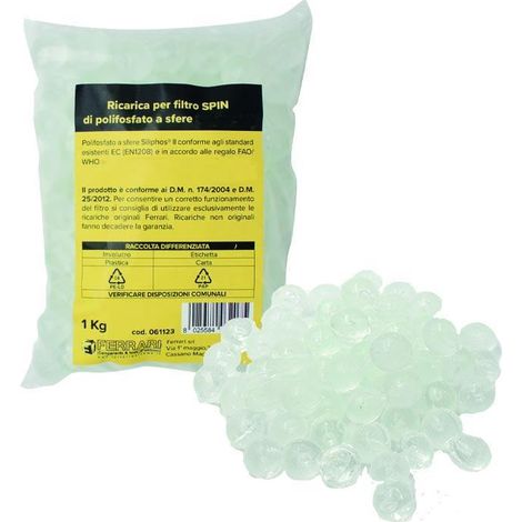 Ricariche per dosatore filtro spin 1kg ferrari welcome 061123