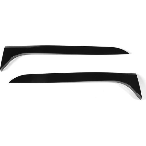 Kit de Spoilers Latéraux Vitre Arrière ABS Noir Brillant pour Audi A4 B8 Allroad Avant 2009-2016 (1/5)