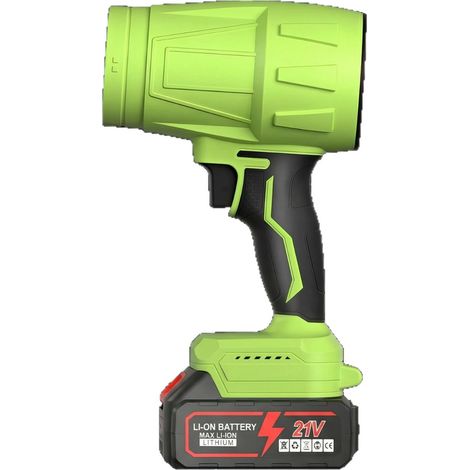 Ventilateur Soufflant Haute Puissance 21V – Turbo à Air Comprimé, Batterie Lithium 5 Cellules – Idéal pour Nettoyage Industriel et Soufflage de Feuilles (1/4)