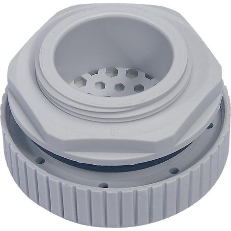 Aérateur IP66 IK08 pour coffrets diamètre 40,5mm RAL7035 (036577)