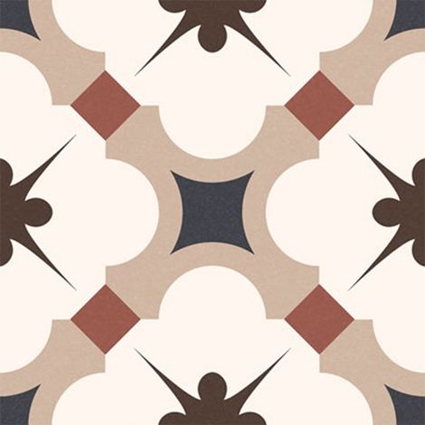 Carrelage style ancien ciment GABARDINE BEIGE 16.5x16.5 cm -