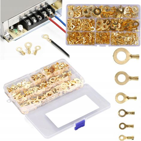 Set di connettori ad occhiello (M3-M10) 450 pezzi in valigetta
