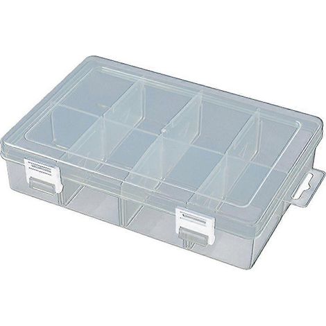 Transparente Kunststoffbox, Aufbewahrungsbox für den Schreibtisch, Aufbewahrungsbox für Dekorationen