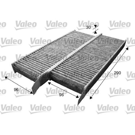 Filtre, air de l'habitacle Valeo 715555 CITROËN 1609998880 1609998980 1616959180