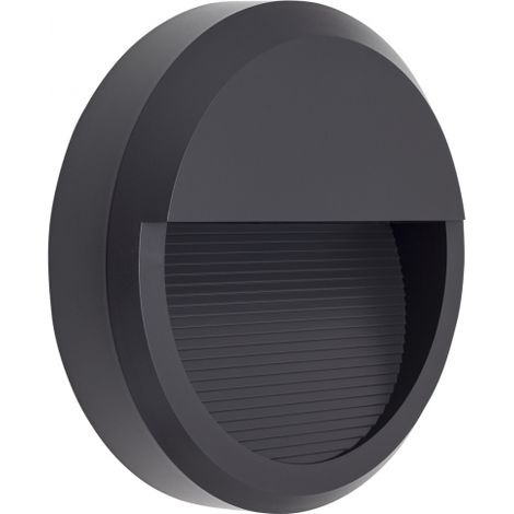 FAB A18760855B  Aplique Exterior Redon.8w 4000k 500lm Lordelo Gris Oscuro 5,5x23d Ip65 (1/2)