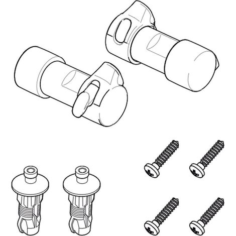 ROCA AV0009800R Kit Fijación Para Asiento Inodoro IN-TANK - ref: AV0009800R