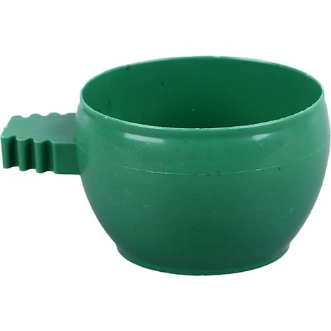Bol d'eau épais pour colombes, mangeoire pour oiseaux, coupelles pour cage, bol rond, bac à sable, accessoires pour animaux de compagnie (1/5)