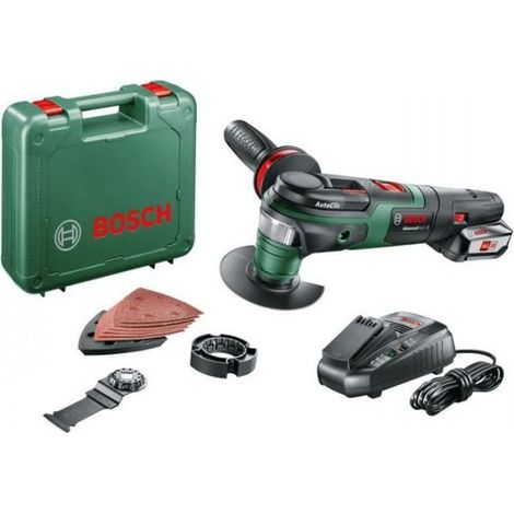Outil multifonctions sans fil Bosch - AdvancedMulti 18 avec set d'accessoires (Livré avec 1 batterie 18V - 2,5Ah + chargeur) (1/5)