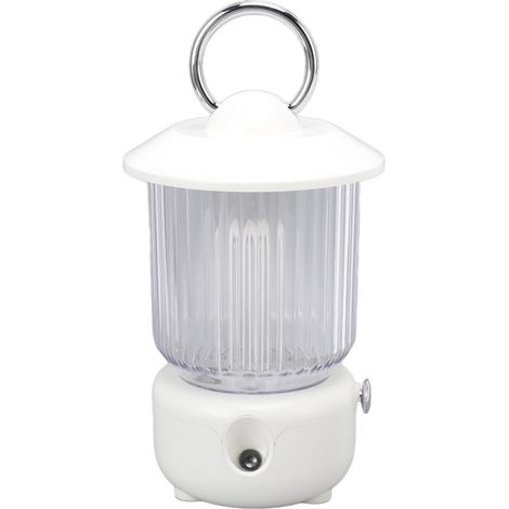 Lampe humidificateur 260ml, rechargeable USB 5V 1A, variateur sans palier, 2 modes brume, veilleuse blanc, bureau. (1/5)