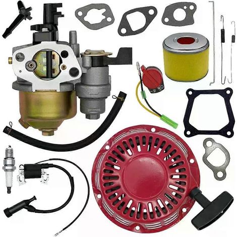 Tuningteile-Kit für Honda GX120 40 55 65 PS 196 212 cm³ Vergaser mit Vergaser, Anlasser, Zündspule, Luftfilter usw. (1/5)