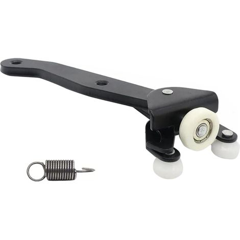 1 - Guide De Rouleau - Porte Coulissante - Bas Droite - Remplacement Pour VW T5 7H 7E 2003-2015 - Noir