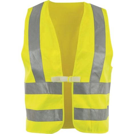 ASATEX  Chaleco  de  advertencia  talla  universal  amarillo  con  rayas  reflectantes  en  los  hombros  -  WTGP3 (1/4)