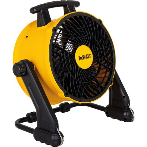 Dewalt – Ventilateur de sol 40 cm 110 W DXF1645 – Débit d'air 519 l/s – 3 vitesses – Tête orientable 360° – Pales en aluminium (1/7)