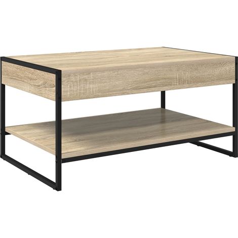 Maison Exclusive - Couchtisch Sonoma 80 x 50 x 40 cm Holzwerkstof
