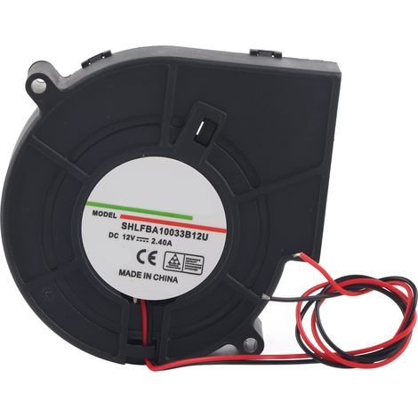 Ventilateur de refroidissement de souffleur d'air de turbine de double boule pour le barbecue 12V 2.4A d'équipement de chauffage de camping de pique-nique (1/5)