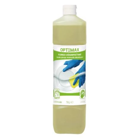 Optimax Plonge Désinfectant - Lot de 3 Colis de 6 Flacons de 1L - Diversey