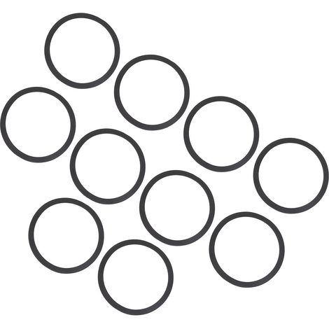 Lot de 10 joints d'étanchéité pour haut-parleurs de 130 mm en mousse EVA, anti-bruit et antidérapants, pour accessoires de réparation DIY (1/5)