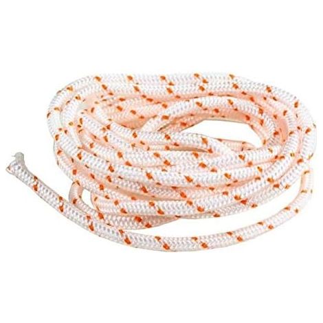 1 - Corde De Démarrage - Pièce De Rechange - Pour Débroussailleuse Et Souffleur À Feuilles - Compatible Modèles Bg Fs Sh - Noir - 3 X 106,0 Cm