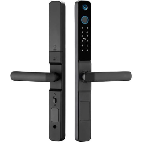 connectée Tuya avec caméra WiFi lecteur d empreintes (1/5)