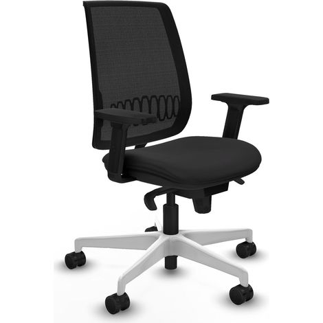 Sedia da ufficio piqueras y crespo ergonomica nera schiuma (1/2)