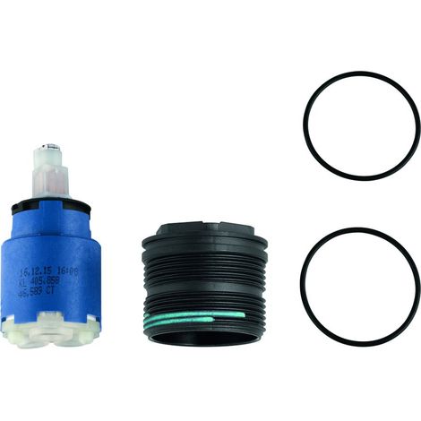 Grohe Keramik-Kartusche 35mm, Eco-Override-Stop, keramisches Dichtsystem, 46589000 (1/2)