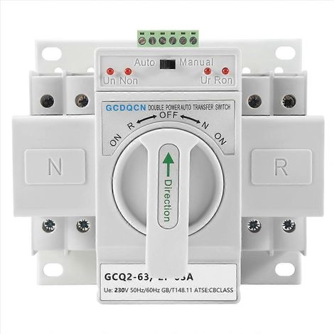 2P 63A Automatischer Umschalter für zwei Stromversorgungen (1/5)