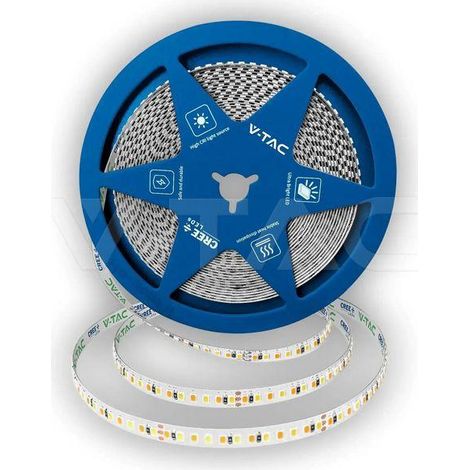 168 12W LED STRIP LIGHT WITH CREE CHIP 4000K IP20 24V 8MM DOUBLE PCB