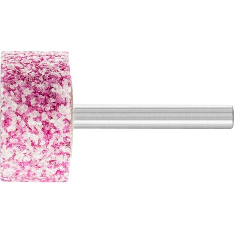 PFERD TOOLS STEEL Schleifstift Zylinder Ø 32x16 mm Schaft-Ø 6 mm A24 für Stahl- und Stahlguss 5 Stk