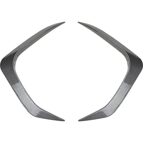 Spoiler anteriore in fibra di carbonio a forma di lama aerodinamica, splitter paraurti per BMW X1 U11 IX1 20i 23i 30e 25e M35i M Sport 2022-24