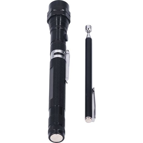 Kit LED magnétique télescopique avec lampe torche, outil de récupération aimanté, cadeau homme gadget original, idée Noel, surprise anniversaire papa, accessoire malin (1/5)
