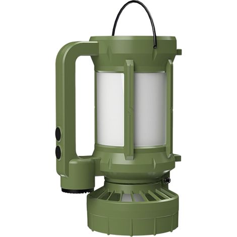 Lampe Solaire de Camping, Ventilateur Intégré pour Tente, 4 (1/5)