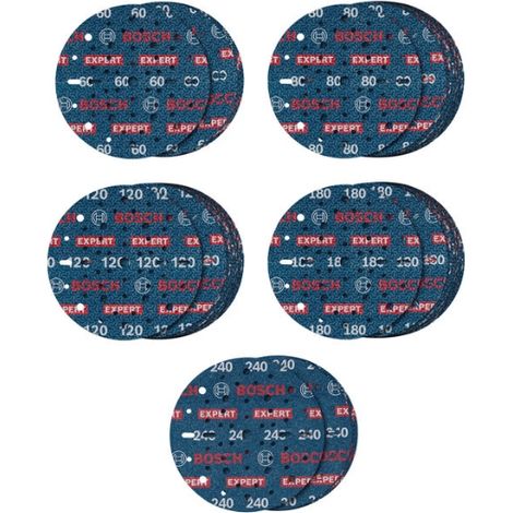 Bosch EXP O780 Foil Sanding Disc Set,150mm,55St (1/5)
