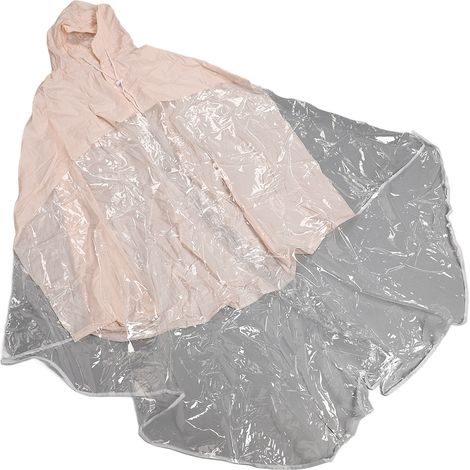 Regenmantel für Elektrofahrzeuge, Eltern-Kind-Regenmantel, Einweg, mit Kapuze, für Elektrofahrzeuge mit Batteriebetrieb, Khaki, 3XL (1/5)
