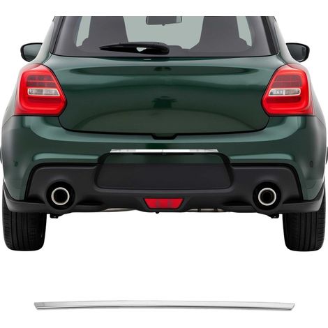 Garniture de Hayon Coffre pour Suzuki Swift 2017-2024 acier inox