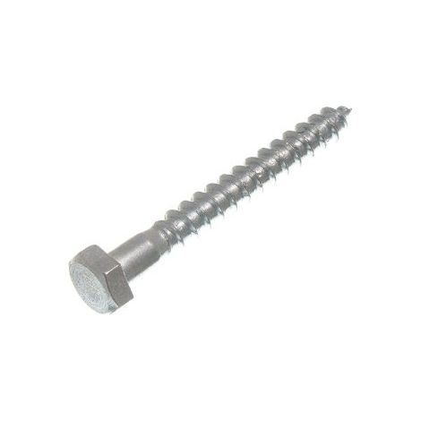 One Stop DIY Lot de 240 vis à tête hexagonale BZP en acier zingué M6 x 50 mm