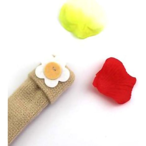 Chaussettes de protection pour pieds de table, de chaise et de tabouret, double tricot, épaisses et résistantes à l'usure, pour meubles et sols, finitions silencieuses, beiges à revers (1/4)